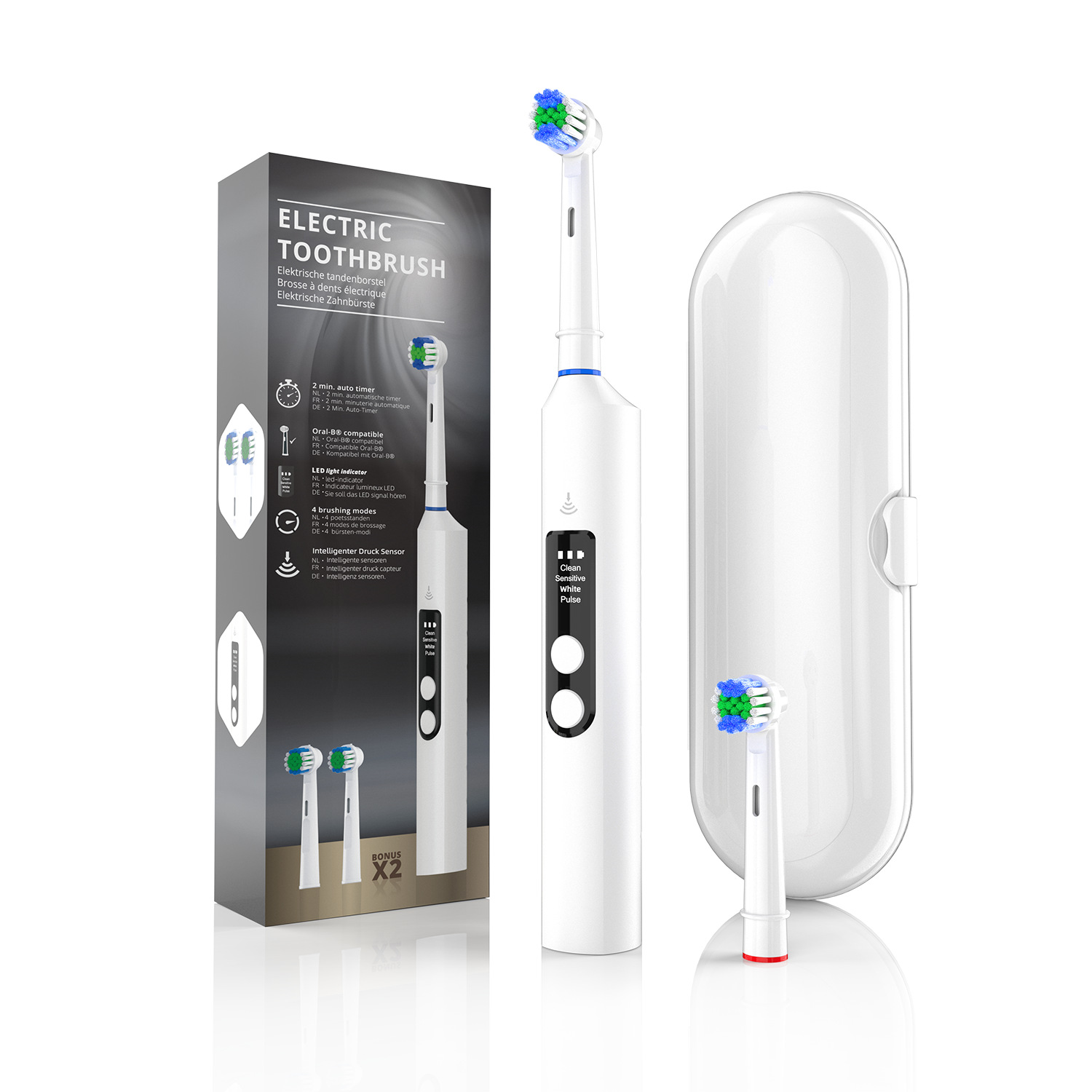 Wireless Rechargeable Fully Au - Electric Toothbrush Sonic recensie en prijs