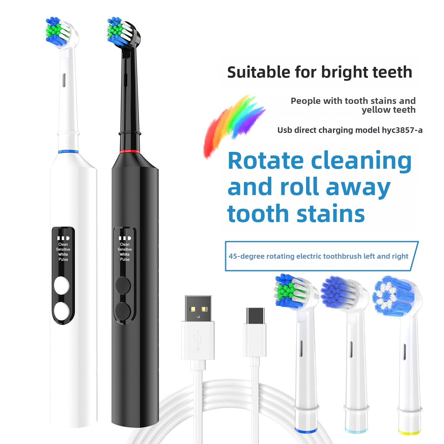 Wireless Rechargeable Fully Au - Electric Toothbrush Sonic recensie en prijs