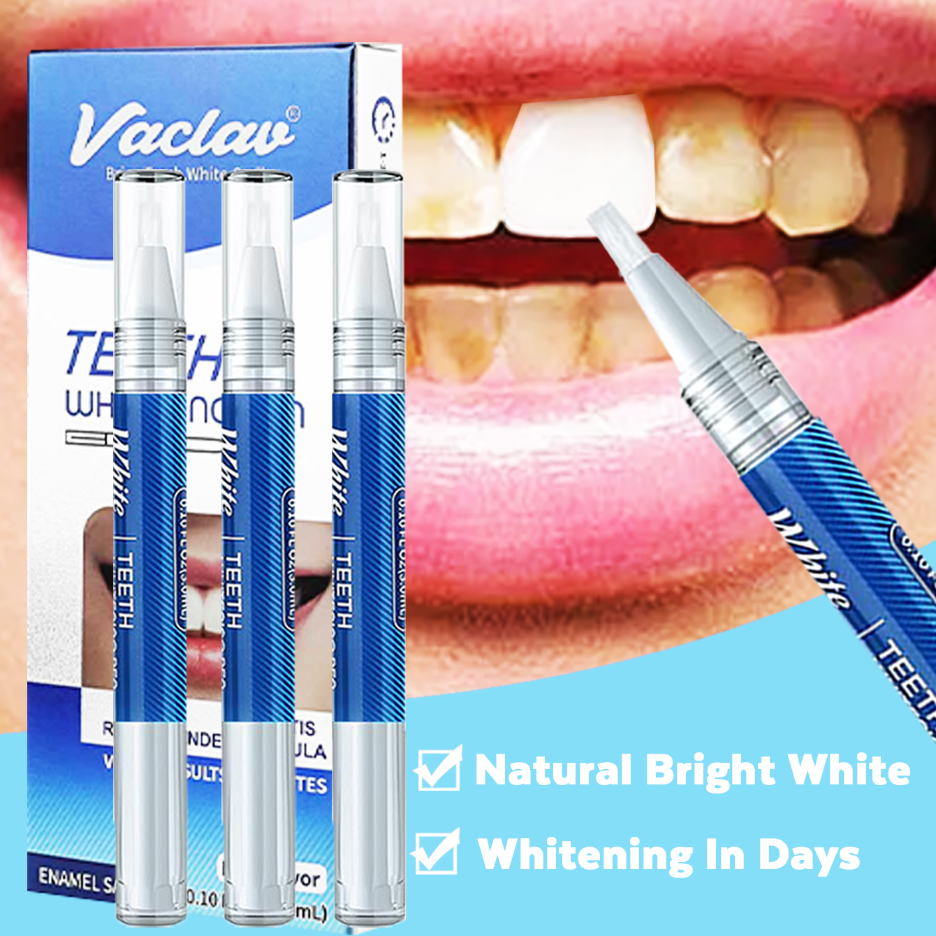 Vaclav Teeth Whitening Pen Too - Whitening Pen Bleach recensie en prijs
