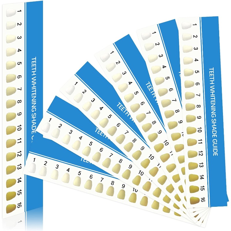 10pcs Dental Color Shade Compa - Teeth Whitening Shade Guide recensie en prijs