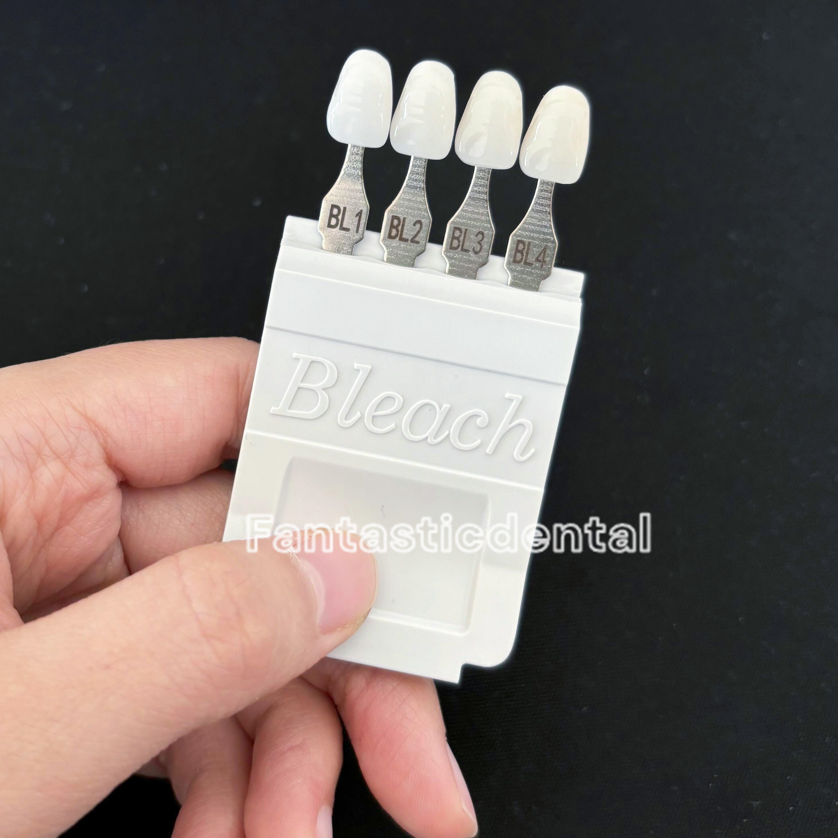 4 Colors Dental Bleached Shade - Teeth Whitening Shade Guide recensie en prijs