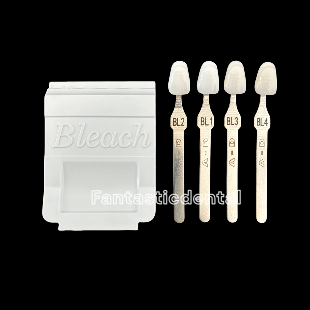 4 Colors Dental Bleached Shade - Teeth Whitening Shade Guide recensie en prijs