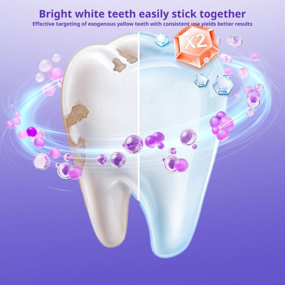 42Pairs V34 Purple Teeth White - Teeth Whitening Strips Crest recensie en prijs