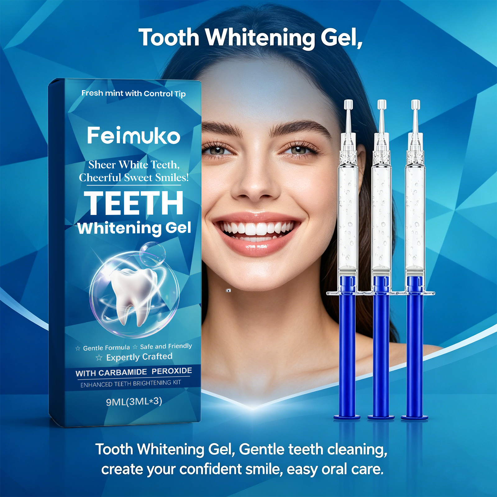 Teeth Whitening Gel Gentle Cle - Teeth Whitening Uv Light recensie en prijs