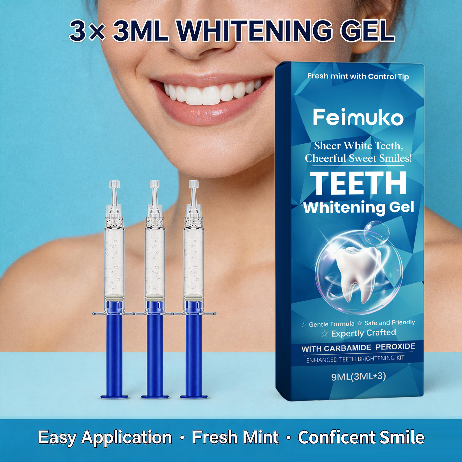 Teeth Whitening Gel Gentle Cle - Teeth Whitening Uv Light recensie en prijs