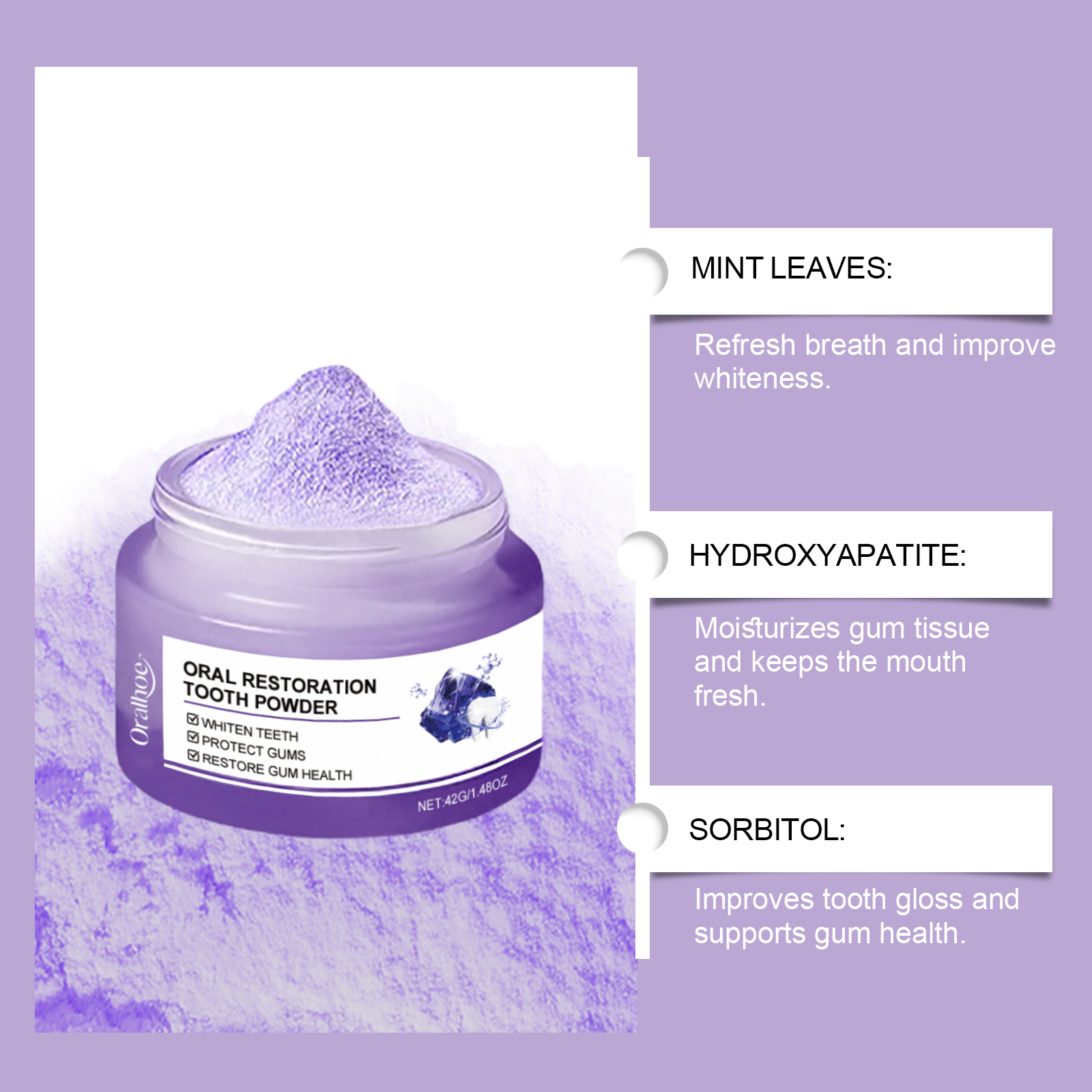 ORALHOE Restoration Tooth Powd - Teeth Whitening Or Bleaching recensie en prijs