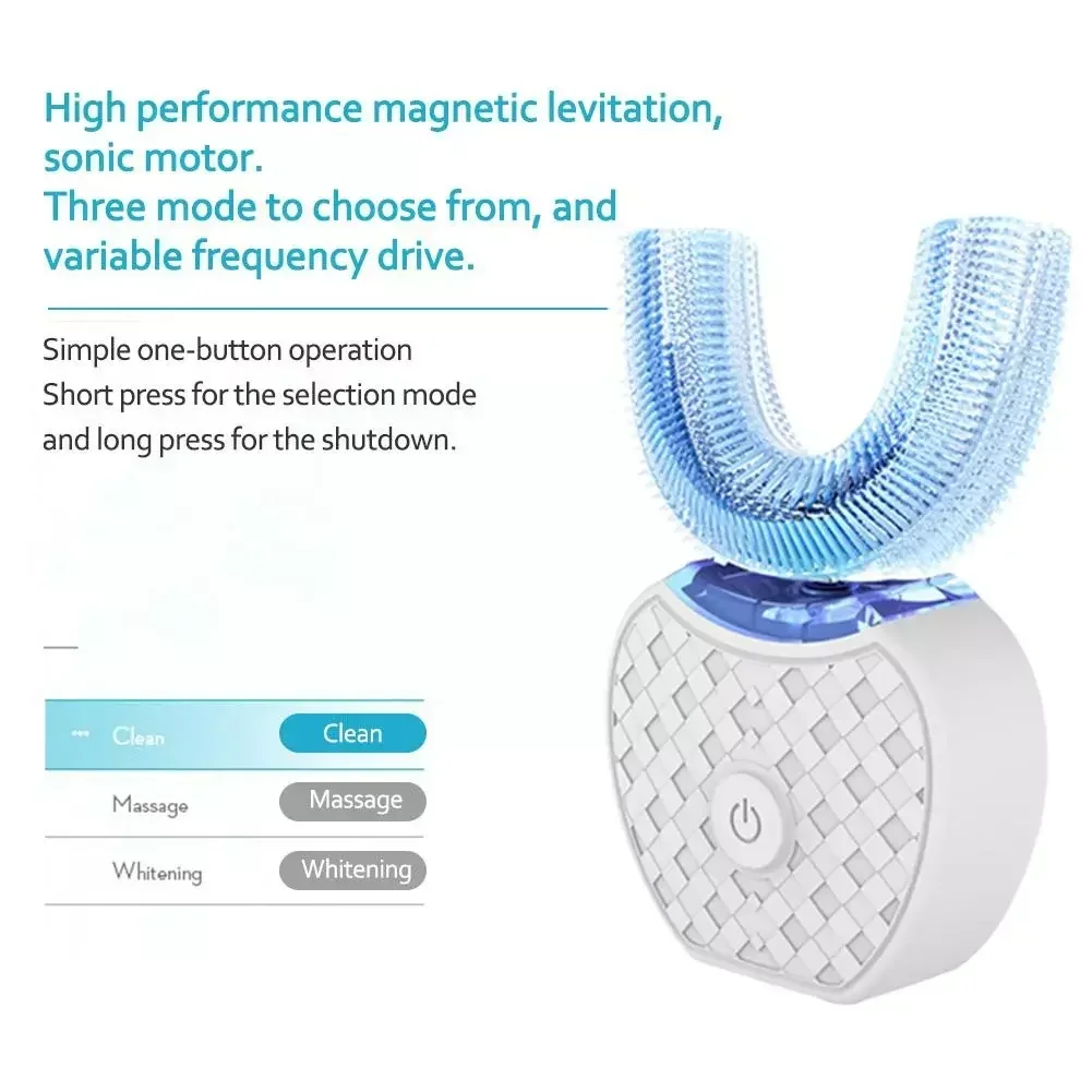Ultrasonic Electric Toothbrush - Teeth Whitening With Blue Light recensie en prijs