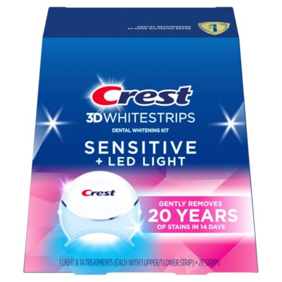 Crest 3D Whitestrips Sensitive - Teeth Whitening Strips Crest recensie en prijs