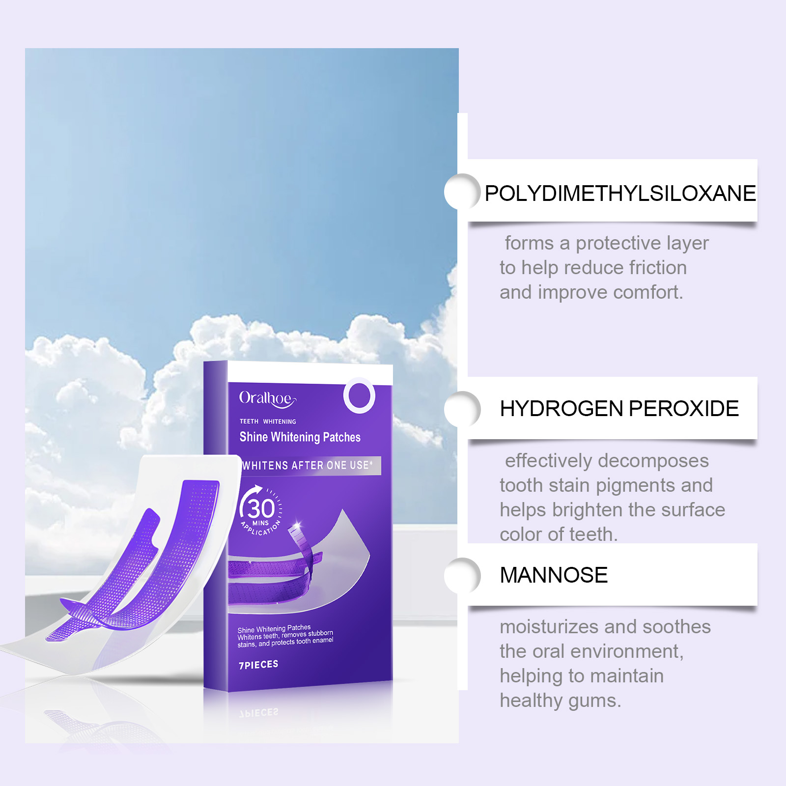ORALHOE 7PCS/Box Teeth Whiteni - Teeth Whitening Quick Results recensie en prijs