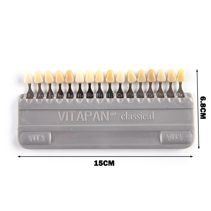 VITA 16 Colors Teeth Shade Gui - Teeth Whitening Shade Guide recensie en prijs