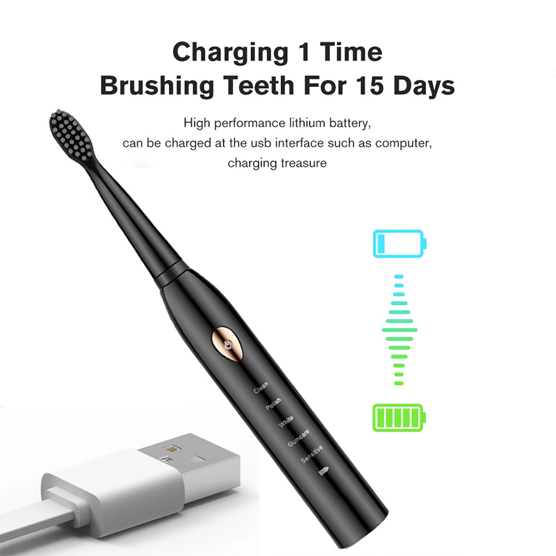 Electric Toothbrush 5-gear Mod - Electric Toothbrush Sonic recensie en prijs