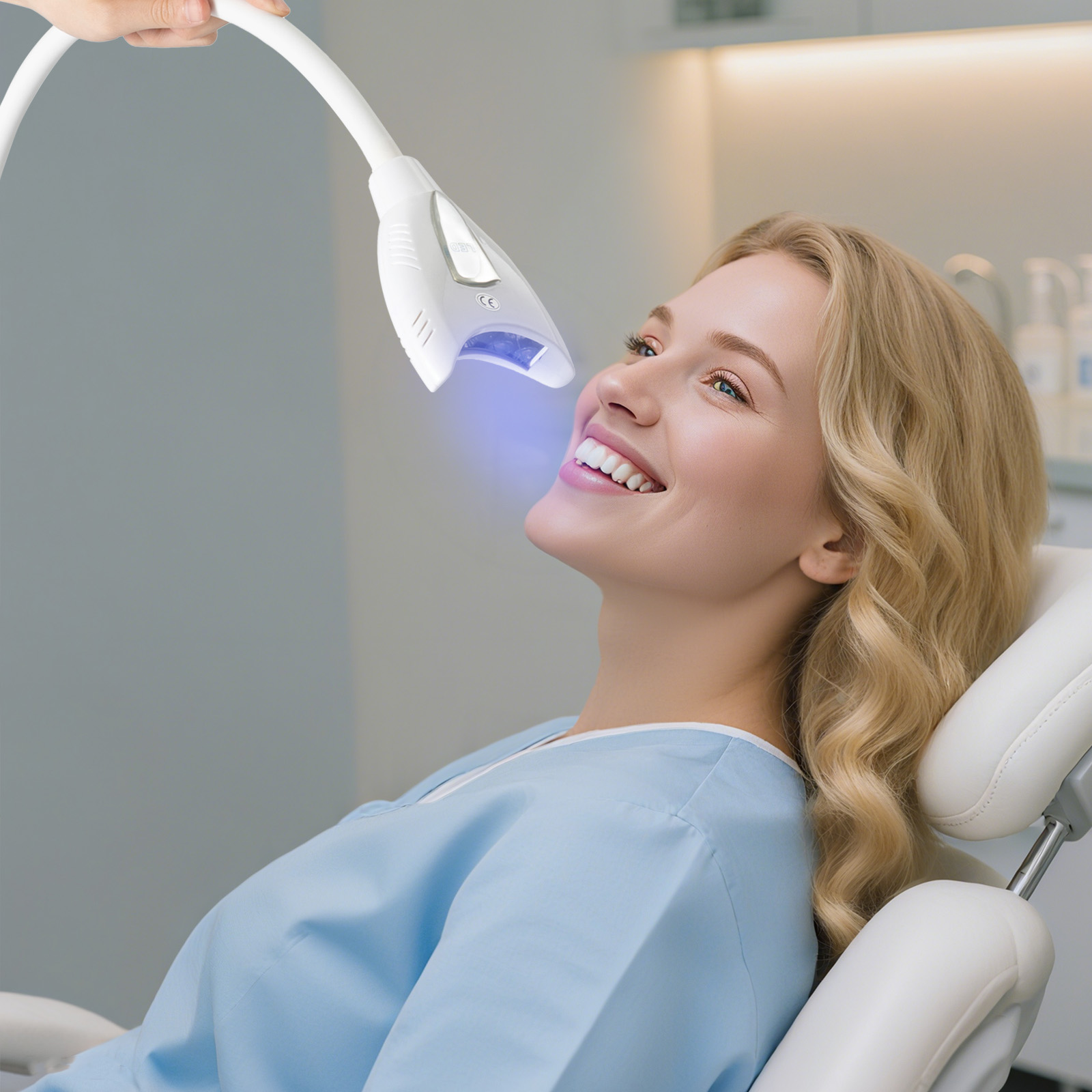 LED Teeth Whitening Lamp 2000m - Teeth Whitening With Blue Light recensie en prijs