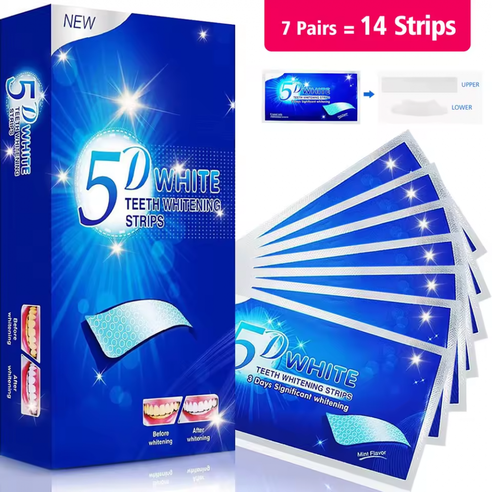 3D/5D/9D Teeth Whitening Strip - Teeth Whitening Strips Crest recensie en prijs