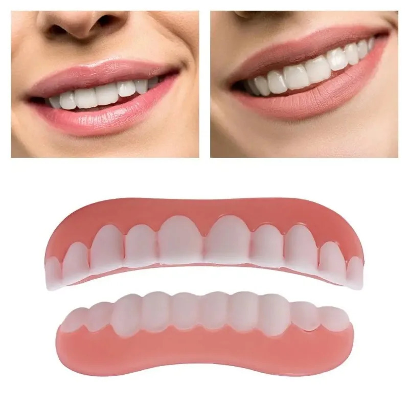 Comfortable Smiling False Teet - Teeth Whitening Veneers recensie en prijs