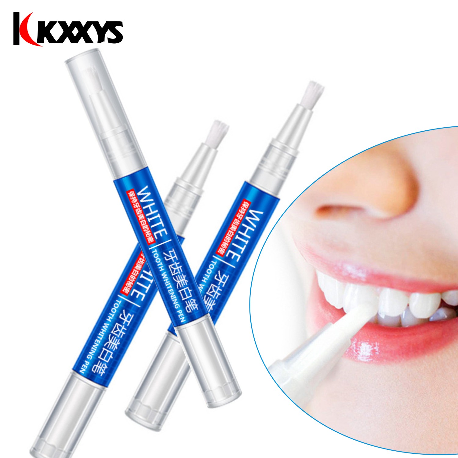 2pcs*3ml Popular White Teeth W - Whitening Pen Bleach recensie en prijs