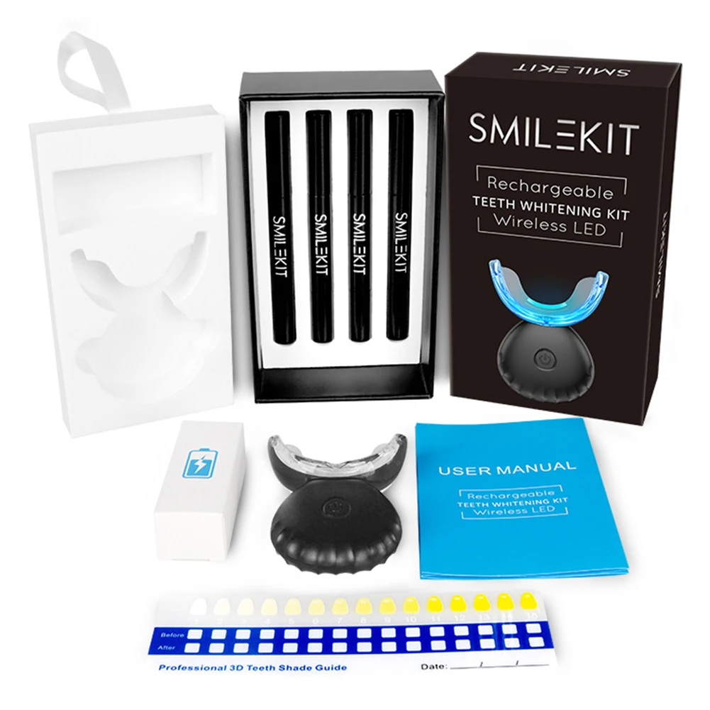 Dental Teeth Whitening Kit Min - Teeth Whitening With Blue Light recensie en prijs