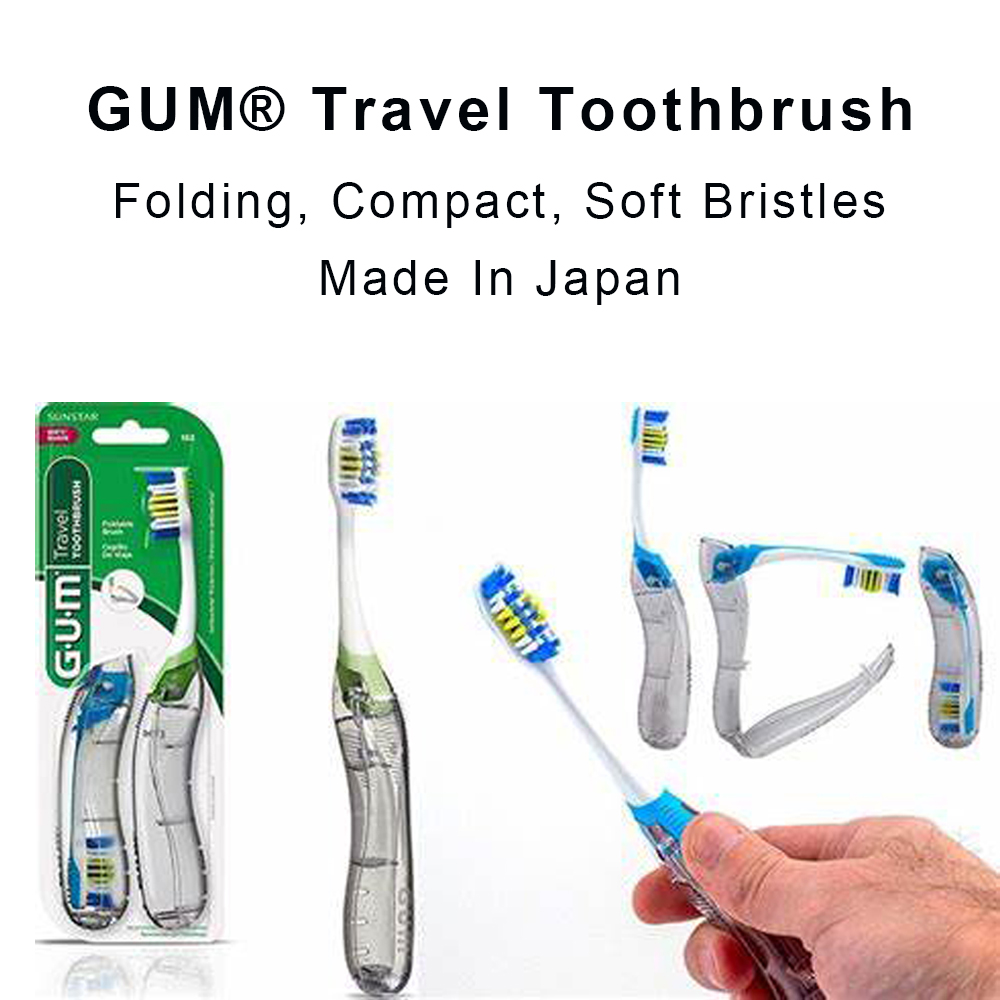 Gum Travel Toothbrush Folable  - Teeth Whitening In Japan recensie en prijs