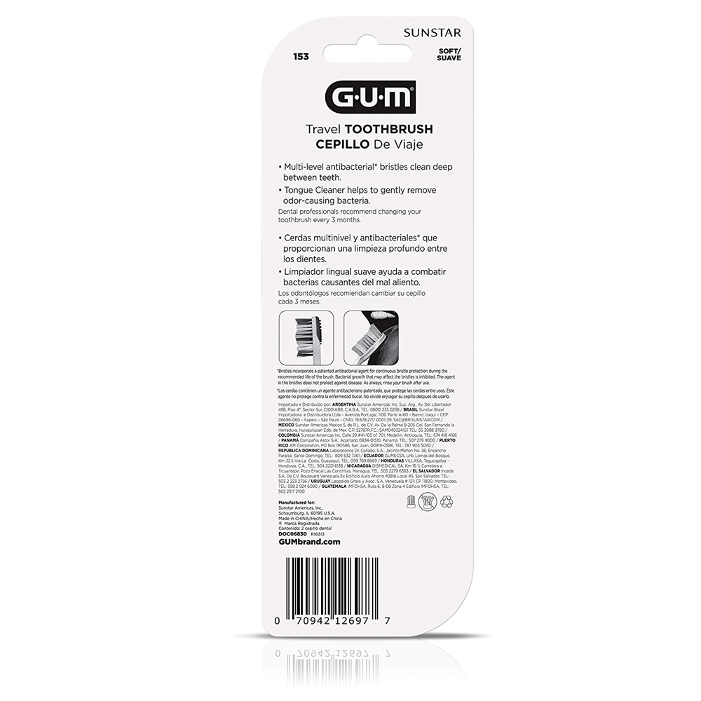 Gum Travel Toothbrush Folable  - Teeth Whitening In Japan recensie en prijs