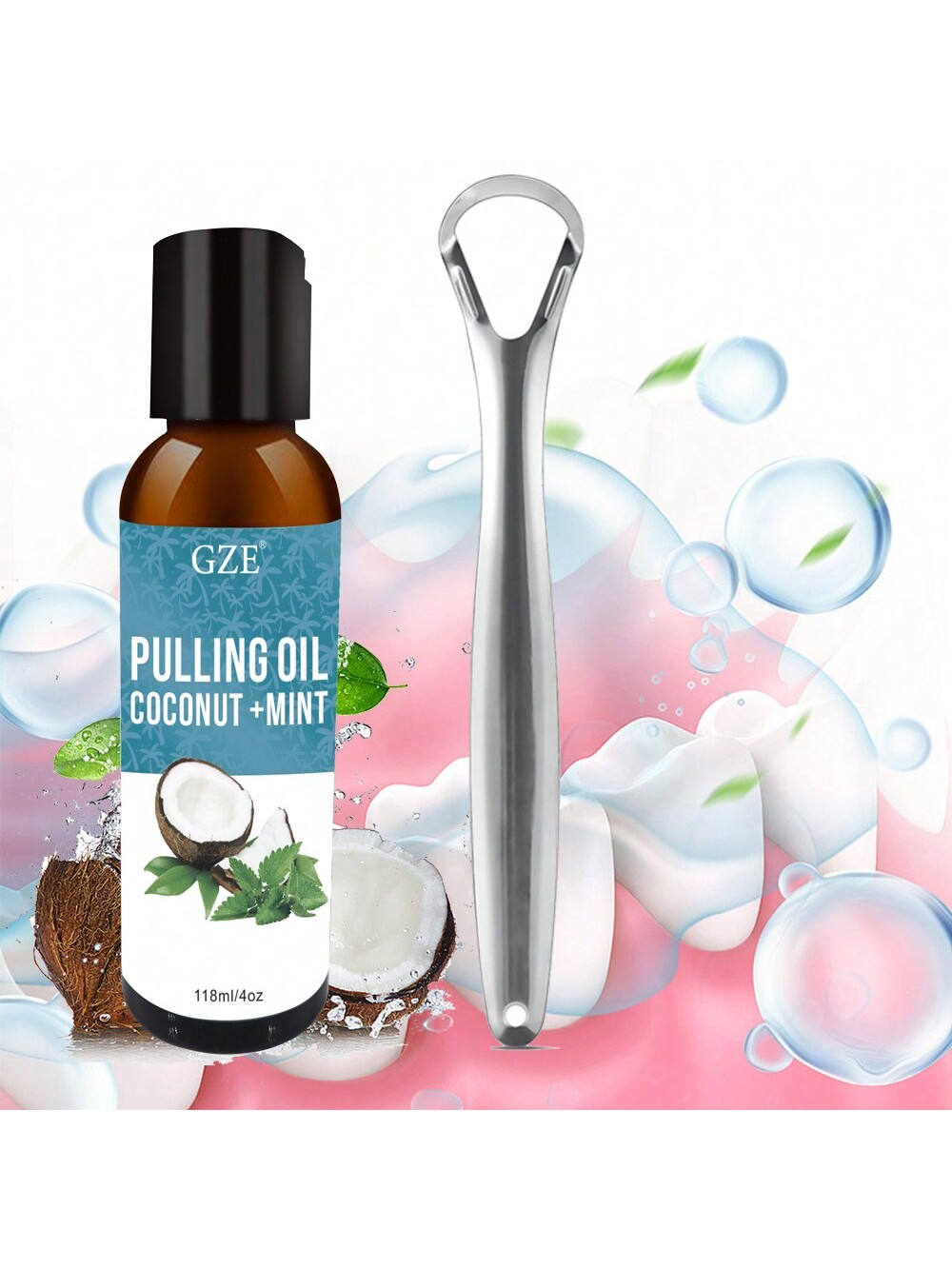 GZE Coconut Oil Pulling with N - Teeth Whitening Oil Pulling recensie en prijs