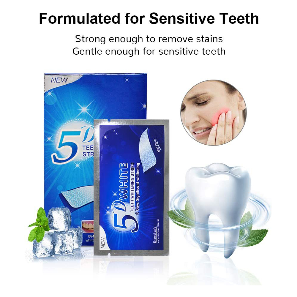 5D White Teeth Whitening Strip - Teeth Whitening Strips Crest recensie en prijs