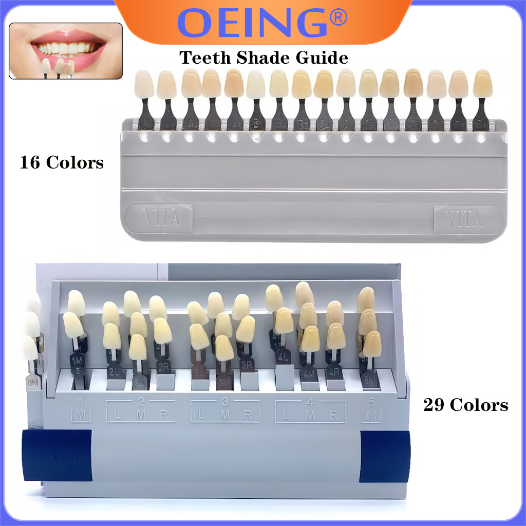 29/16 Colors Teeth Shade Guide - Teeth Whitening Shade Guide recensie en prijs