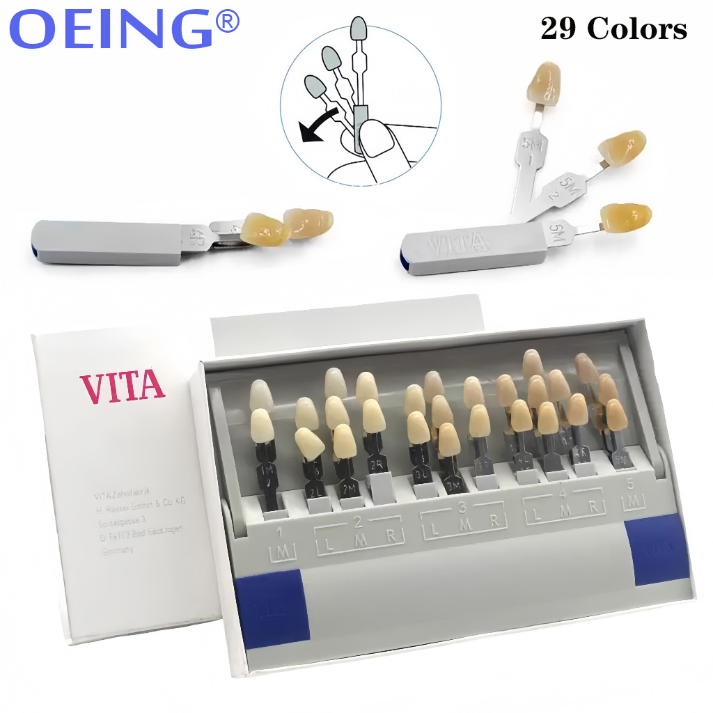 29/16 Colors Teeth Shade Guide - Teeth Whitening Shade Guide recensie en prijs