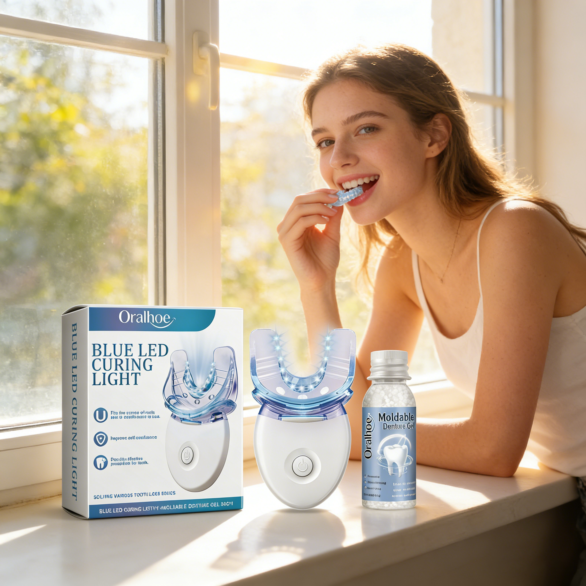 Blue Led Curing Light Tooth De - Teeth Whitening Uv Light recensie en prijs