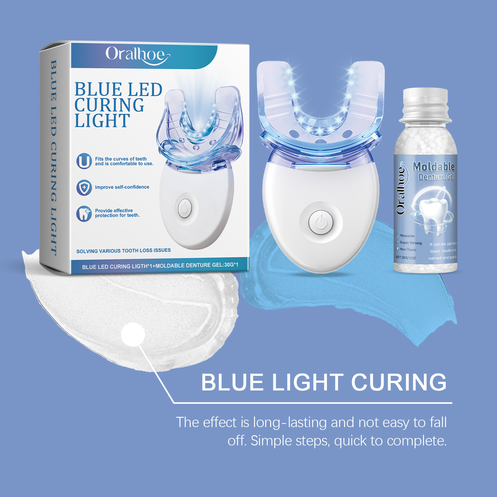 Blue Led Curing Light Tooth De - Teeth Whitening Uv Light recensie en prijs