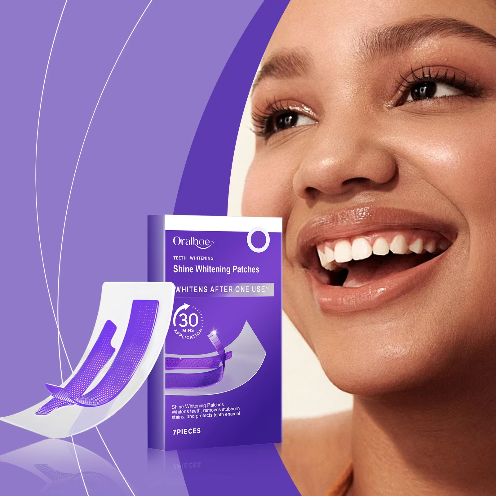 Purple Teeth Whitening Strips  - Teeth Whitening Strips Crest recensie en prijs