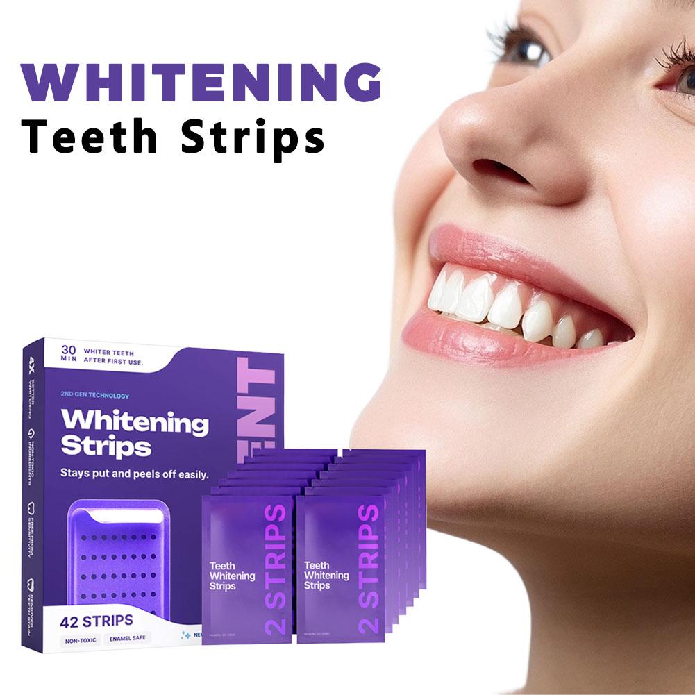 Purple Formula Teeth Whitening - Teeth Whitening Strips Crest recensie en prijs