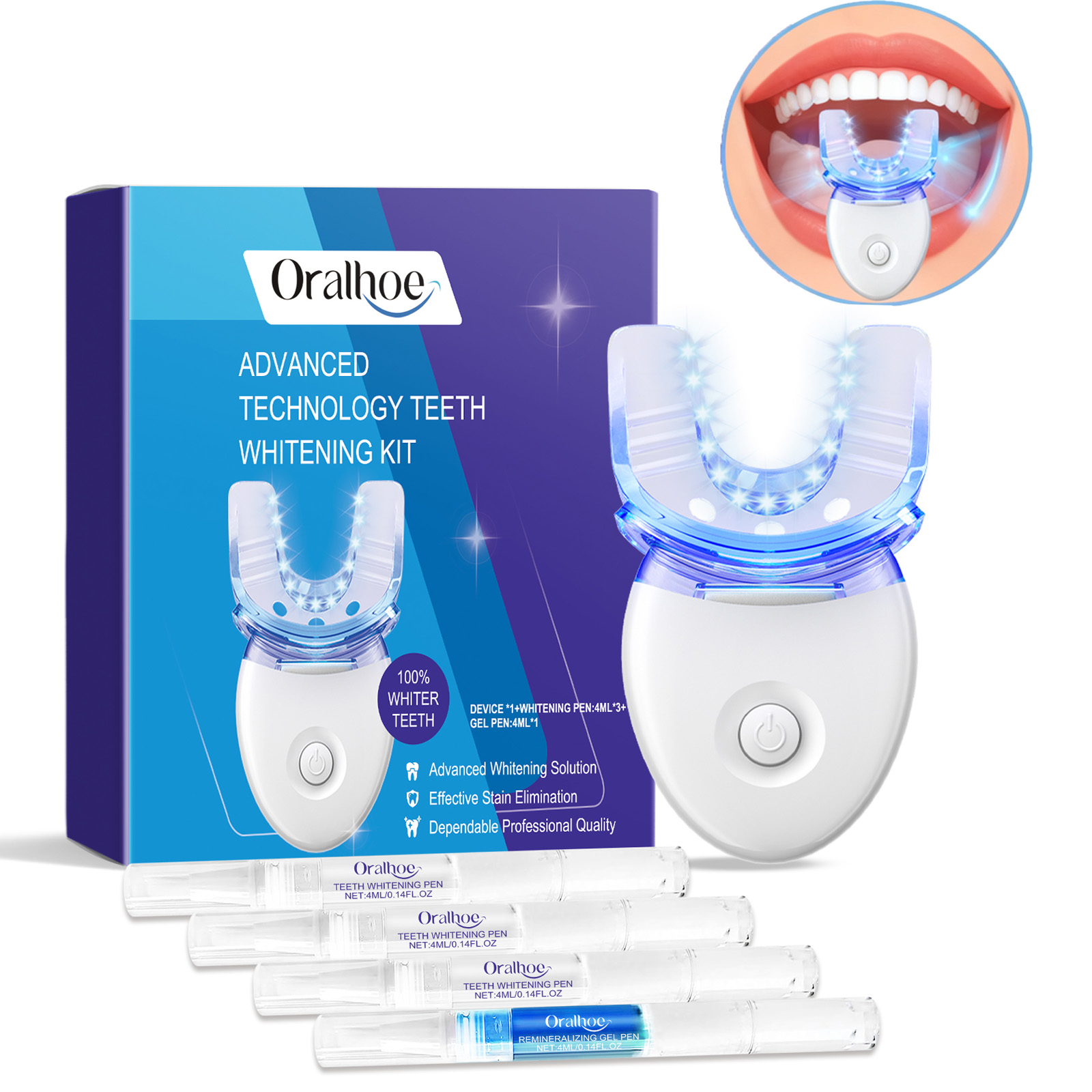 Professional Teeth Whitening L - Teeth Whitening With Blue Light recensie en prijs