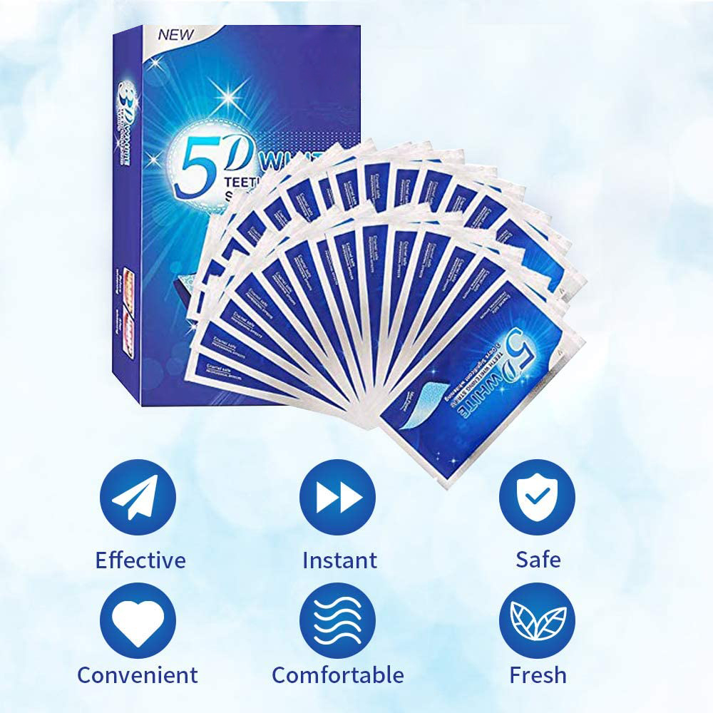 5D White Teeth Whitening Strip - Teeth Whitening Strips Crest recensie en prijs