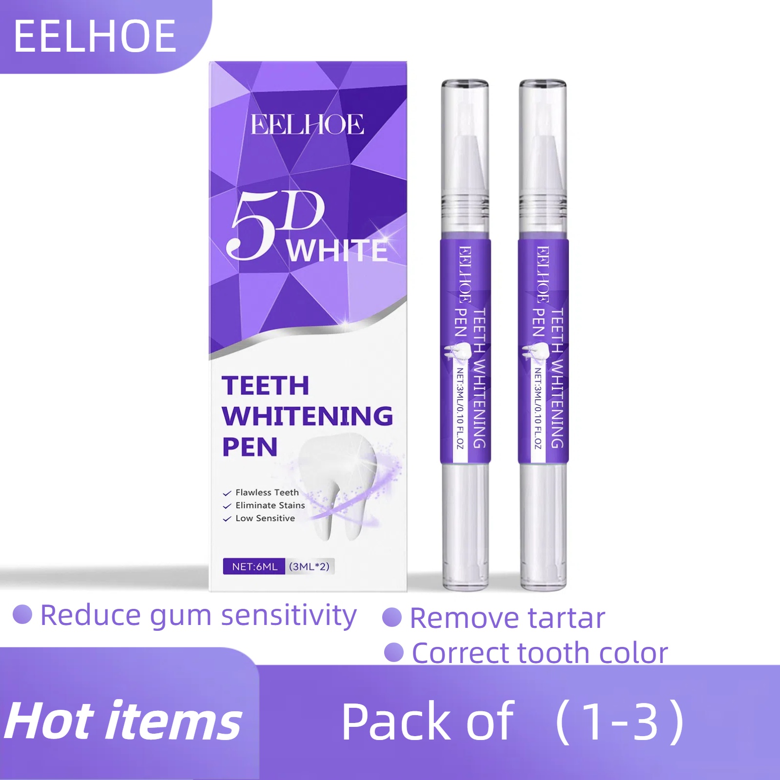 Teeth Whitening Pen Teeth Gel  - Whitening Pen Bleach recensie en prijs